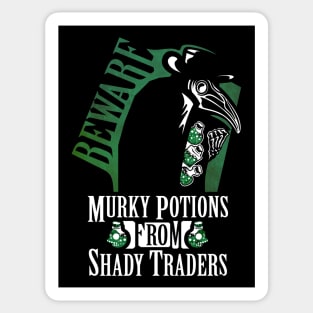 Beware of Murky Dark Potions Sticker